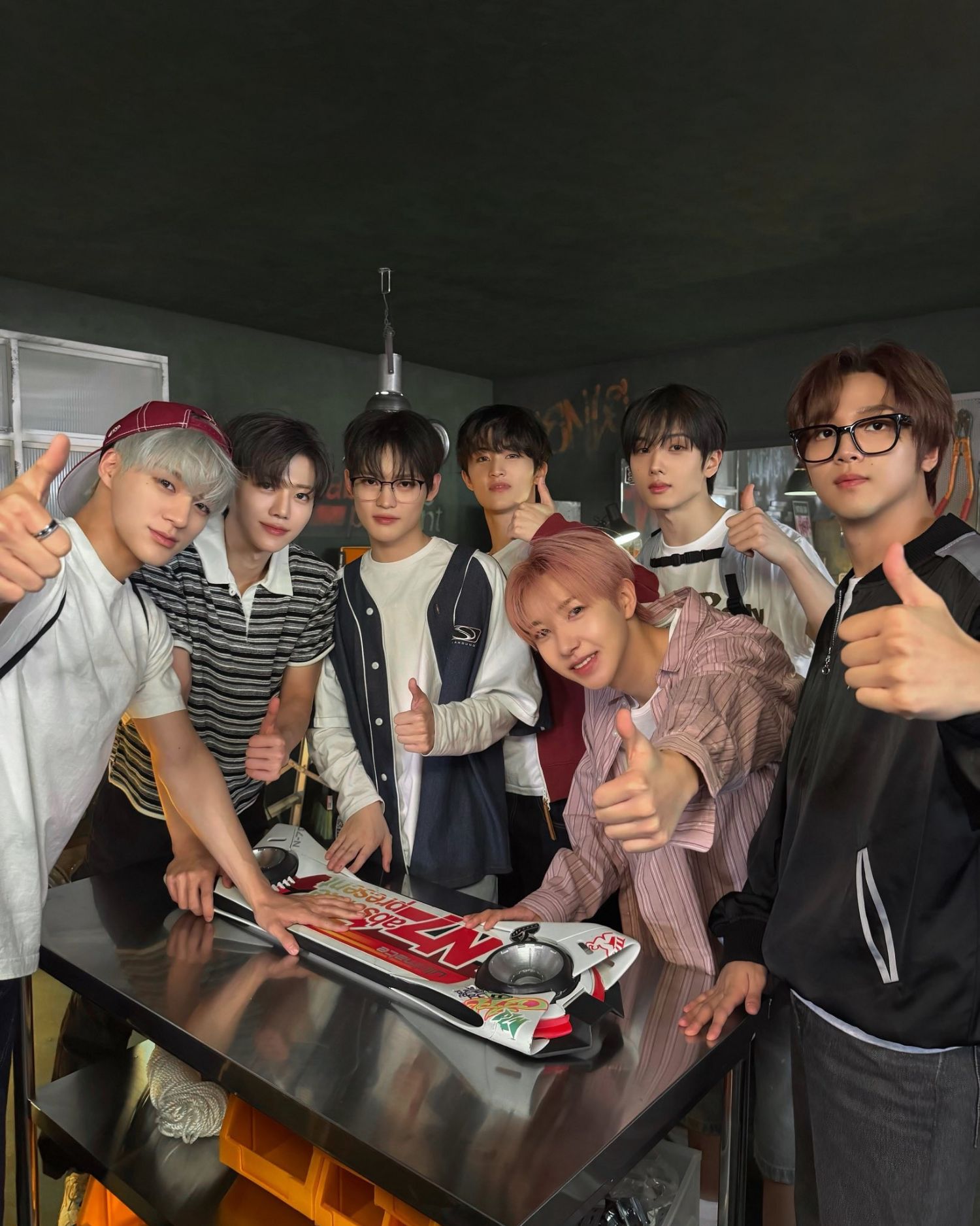 Recent activity shot of NCT DREAM