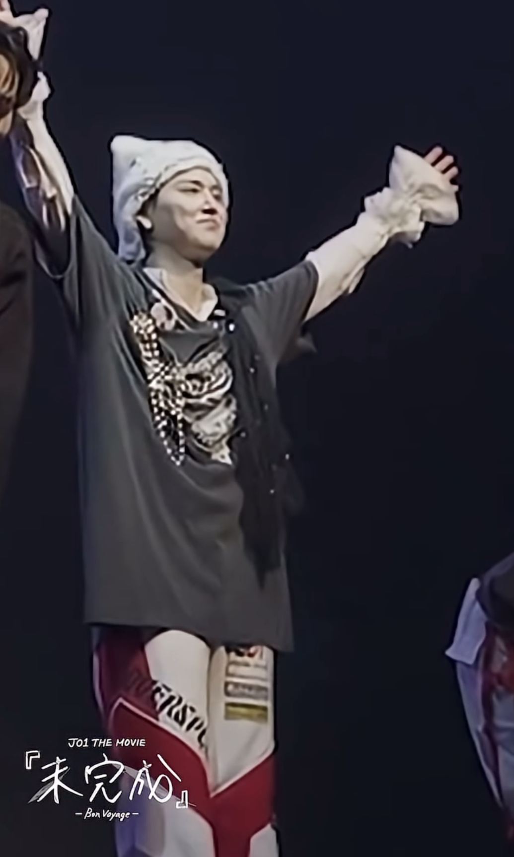 Behind-the-scenes cut of Shiroiwa Ruki (JO1)