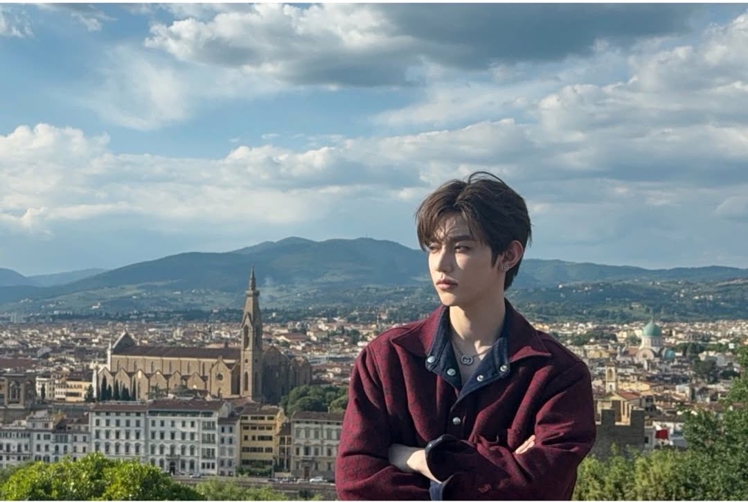 Recent activity shot of Zhang Hao (ZEROBASEONE)