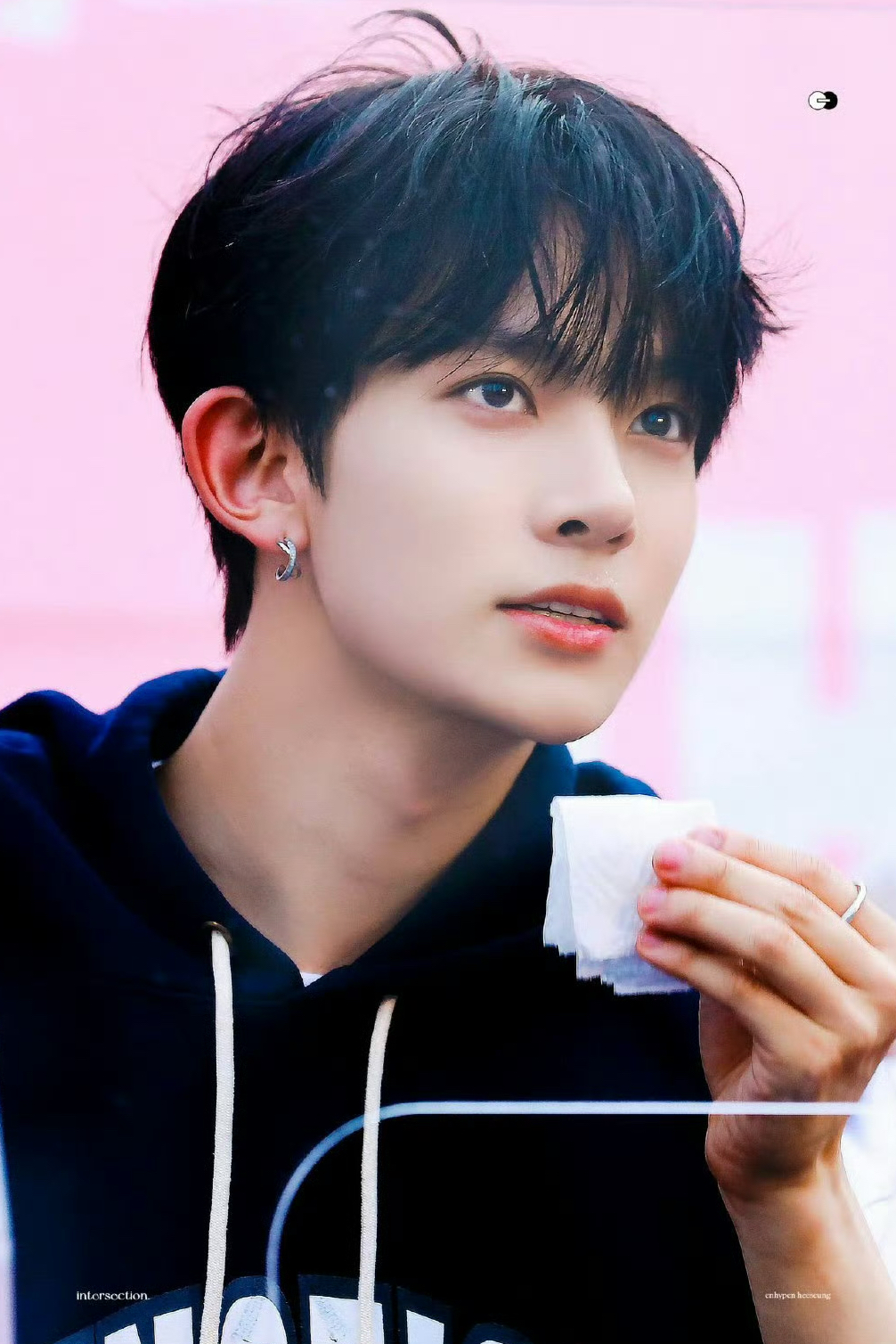 Recent activity shot of Heeseung (ENHYPEN)