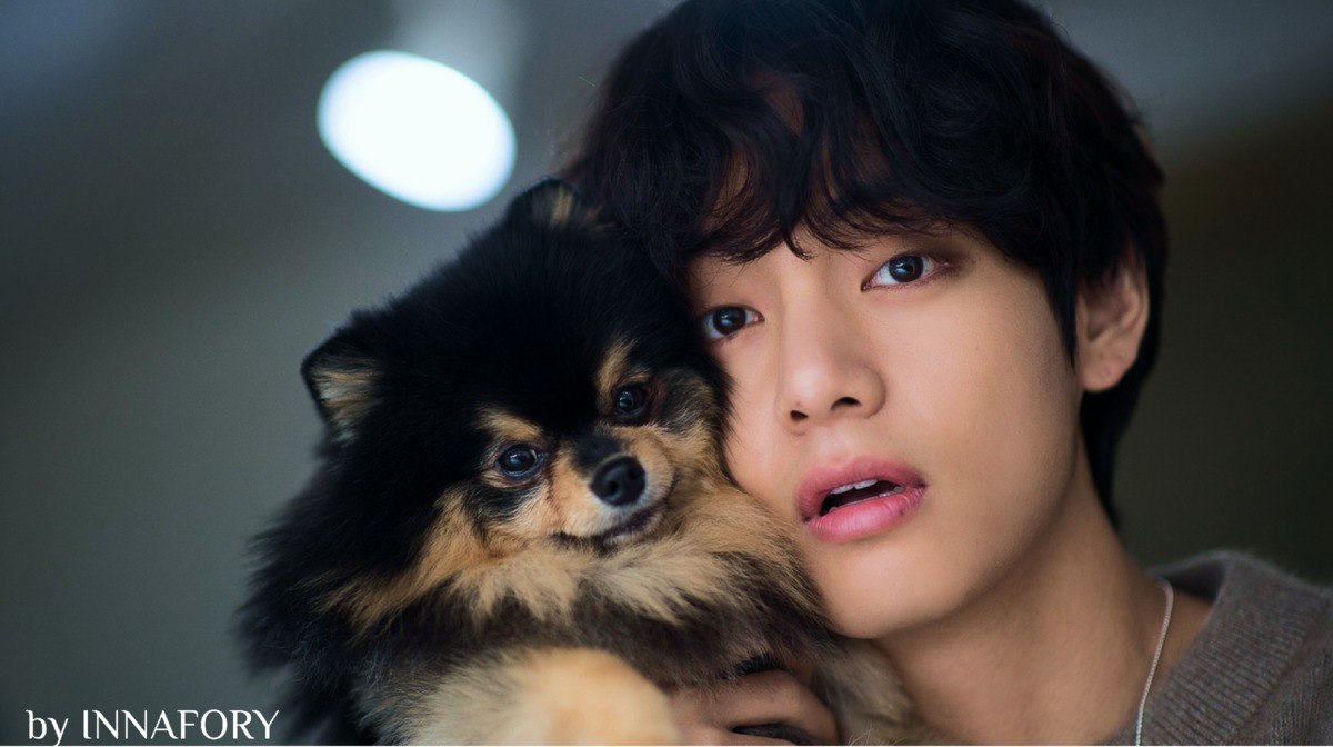 Recent activity shot of V (BTS)