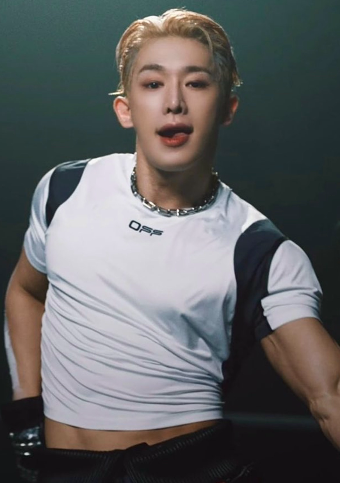 A moment captured by Wonho's fan
