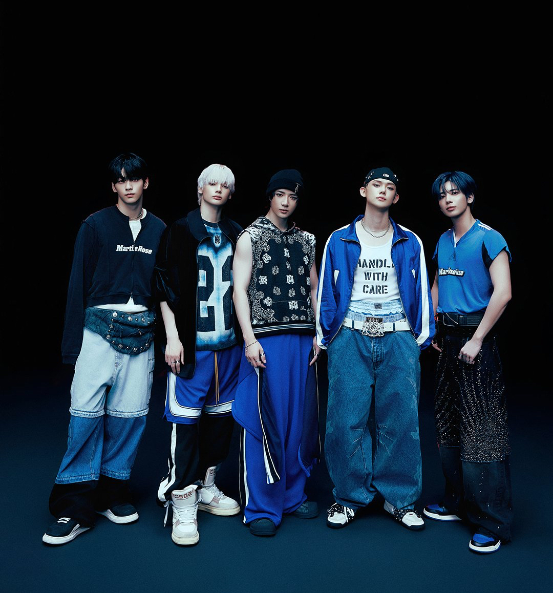 Recent activity shot of TOMORROW X TOGETHER