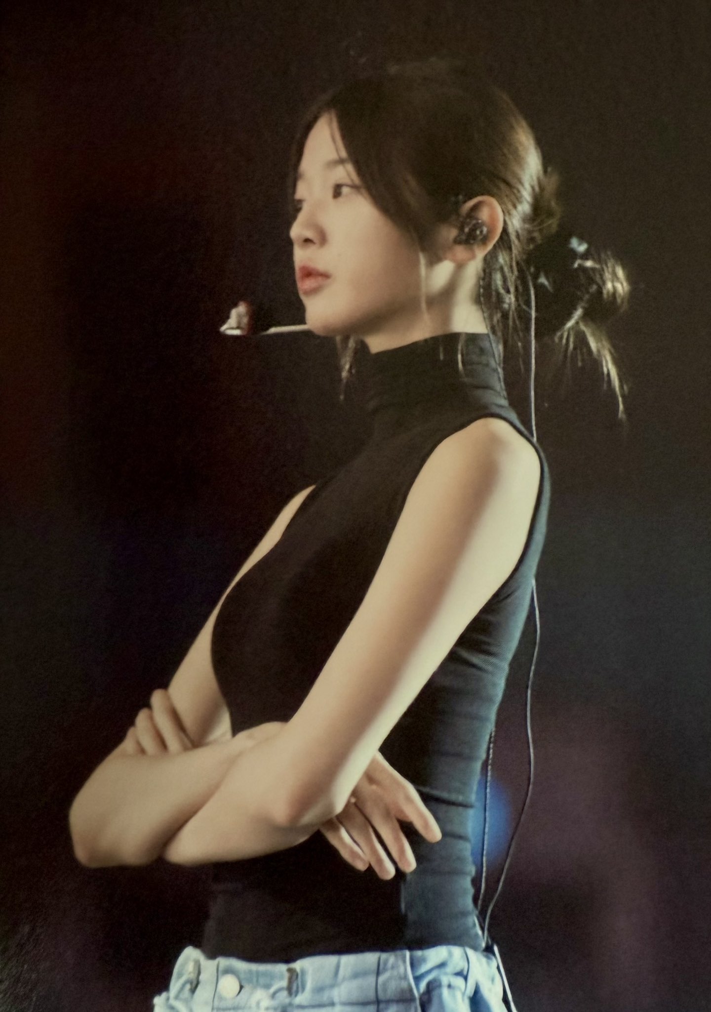 A moment captured by Jang Wonyoung (IVE)'s fan