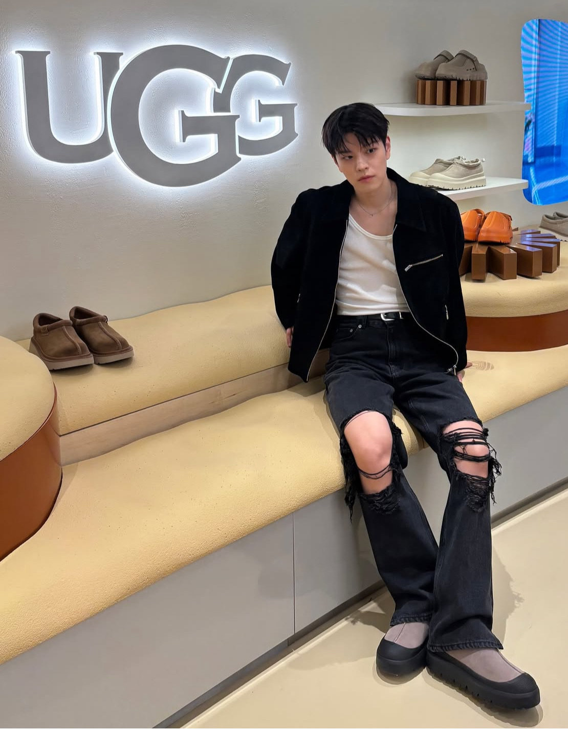 A moment captured by Seungmin (Stray Kids)'s fan