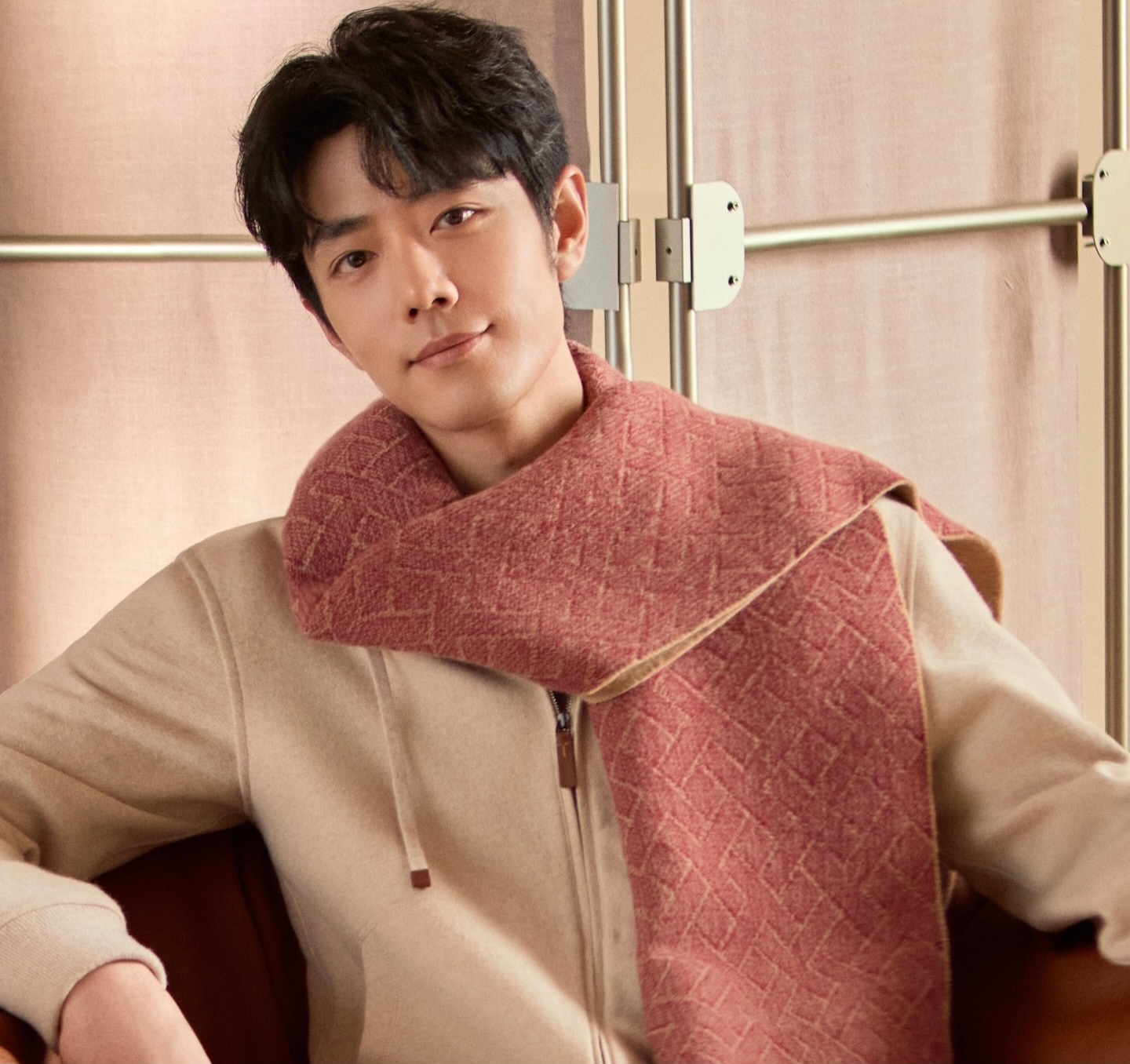 A moment captured by Xiao Zhan's fan