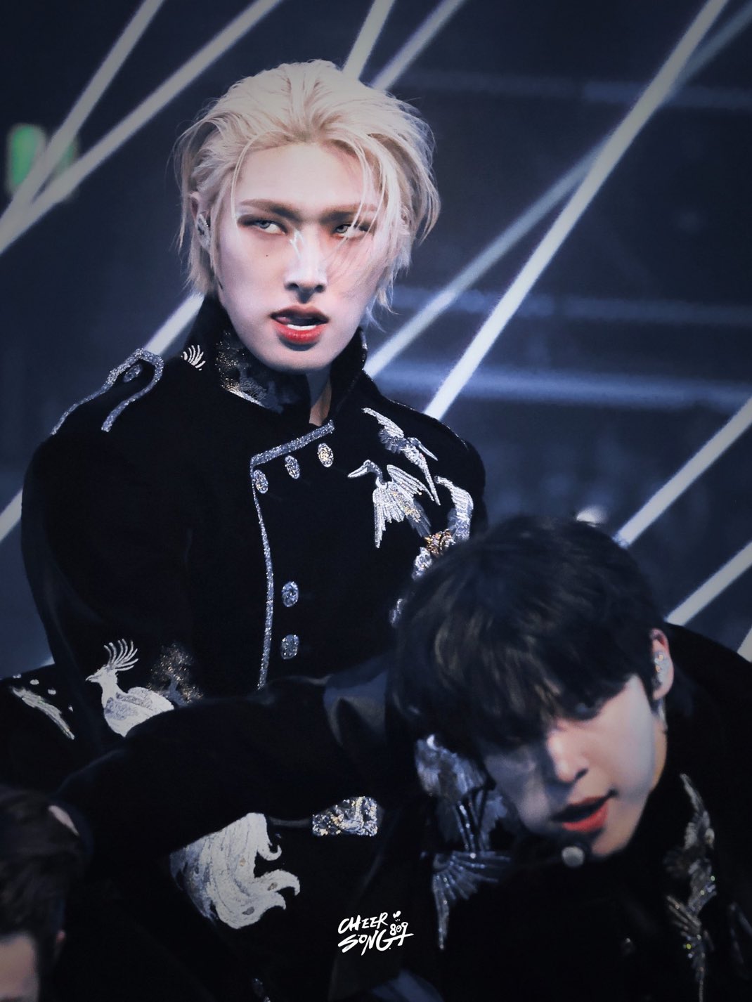 A moment captured by Mingi (ATEEZ)'s fan