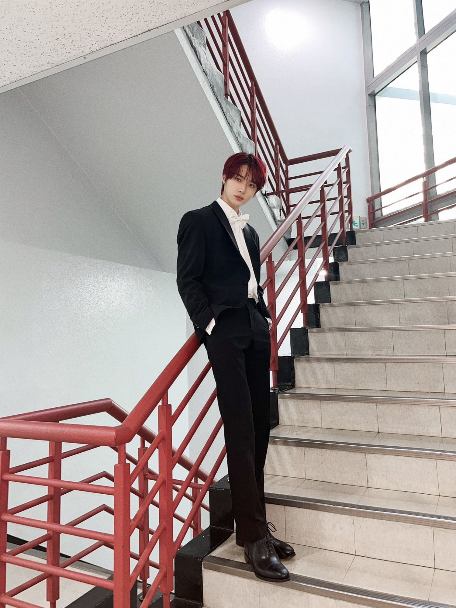 A moment captured by Beomgyu (TOMORROW X TOGETHER)'s fan