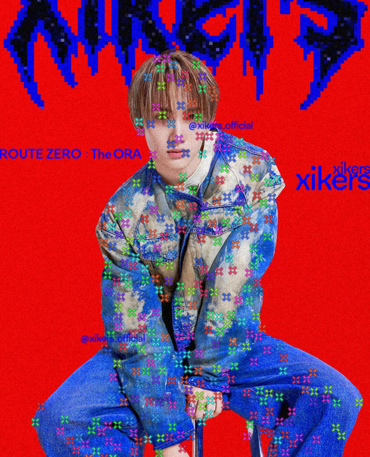 A moment captured by Xikers's fan