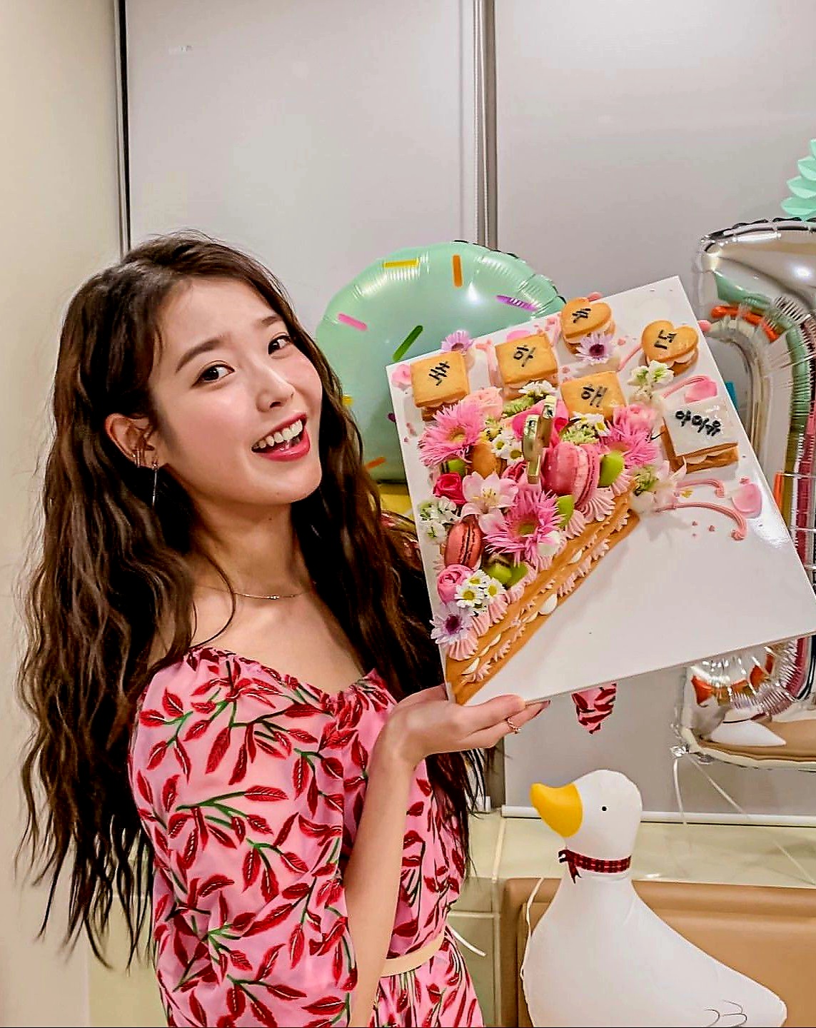 IUの最近の活動写真