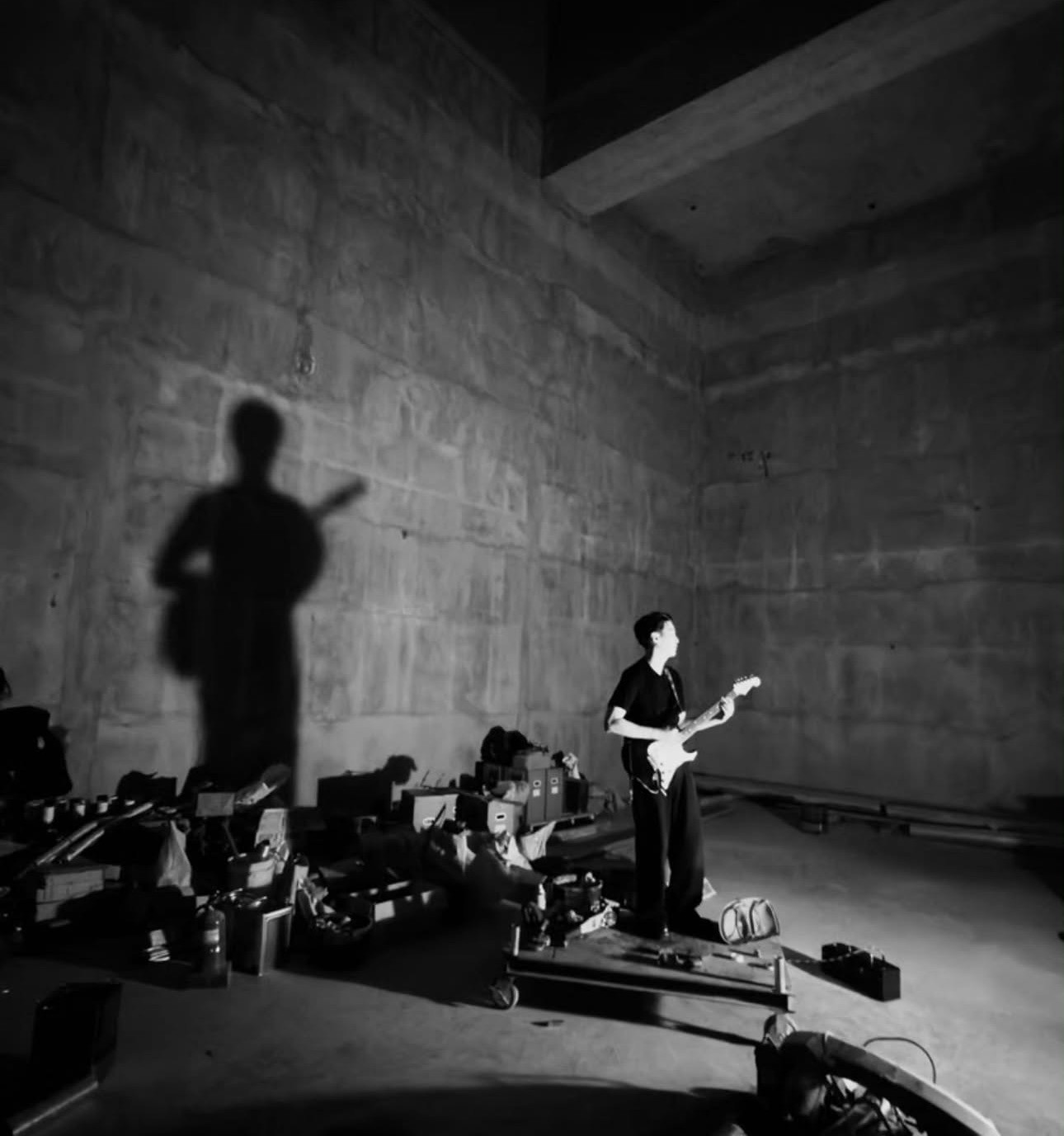 A moment captured by SUGA (BTS)'s fan