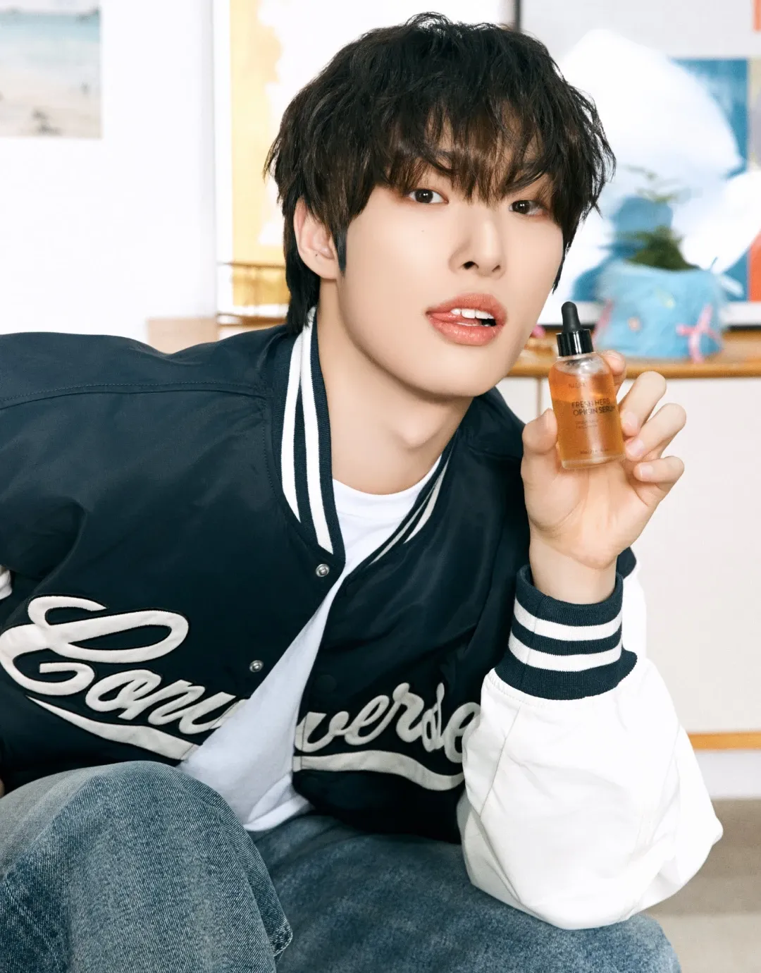 Recent activity shot of Mingi (ATEEZ)
