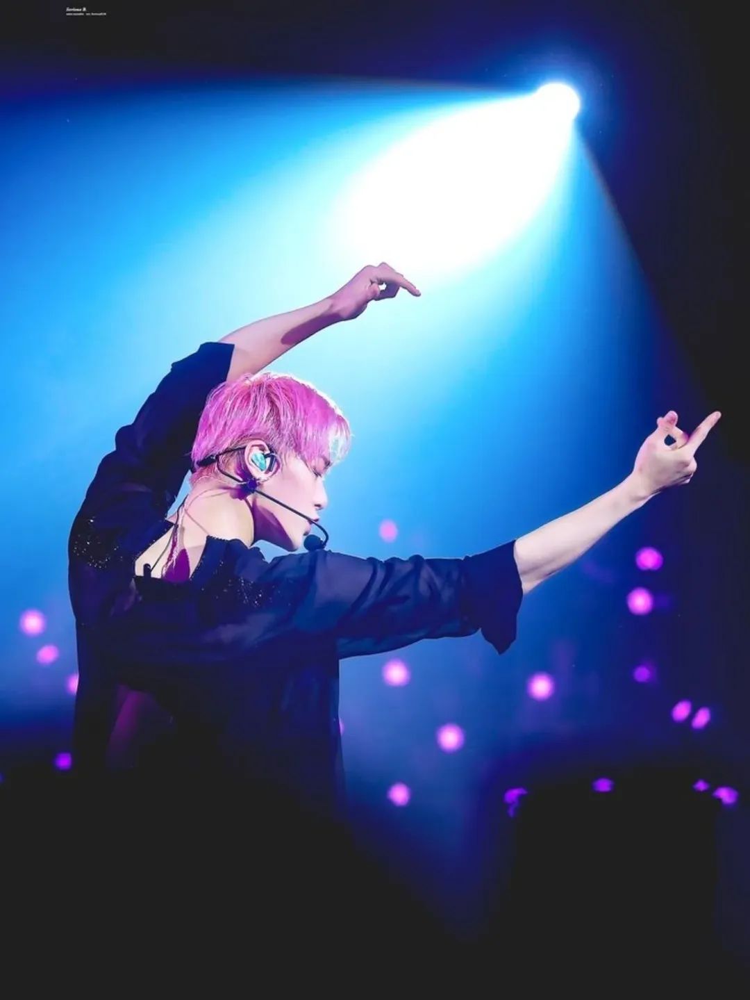 Recent activity shot of Moonbin (ASTRO)