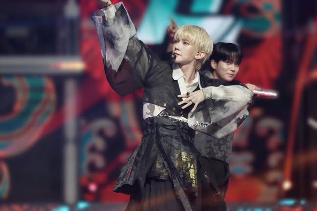 Behind-the-scenes cut of Yeosang (ATEEZ)