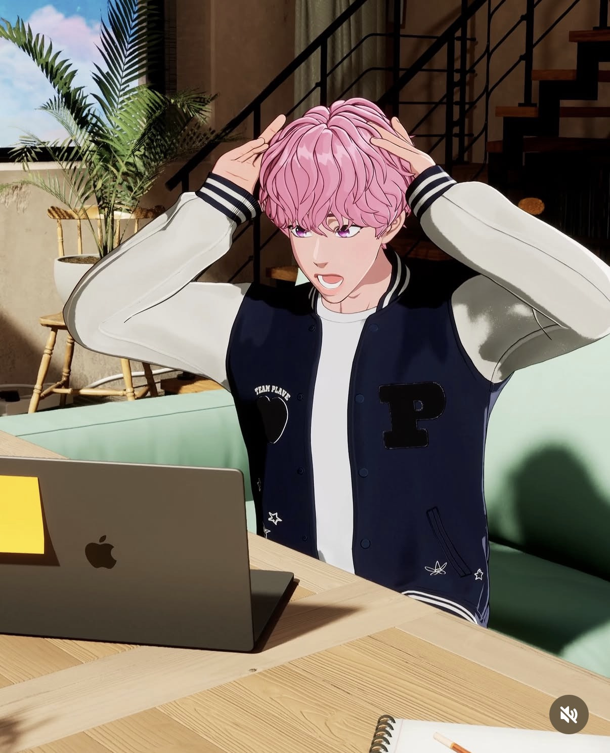 A moment captured by Bamby (PLAVE)'s fan