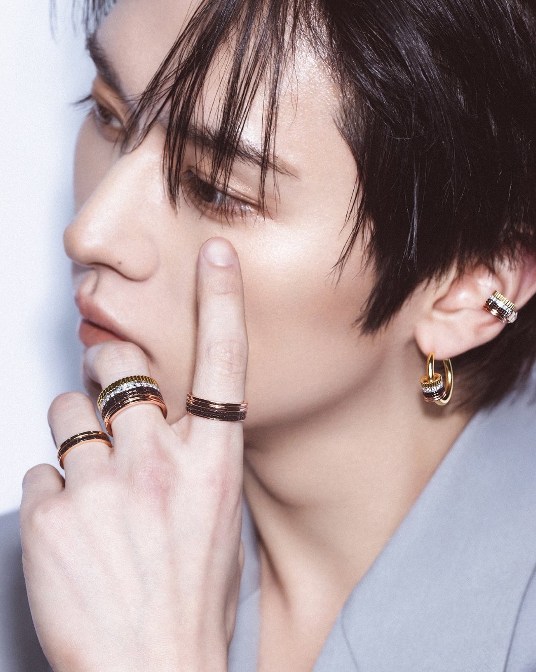 A moment captured by Lee Know (Stray Kids)'s fan