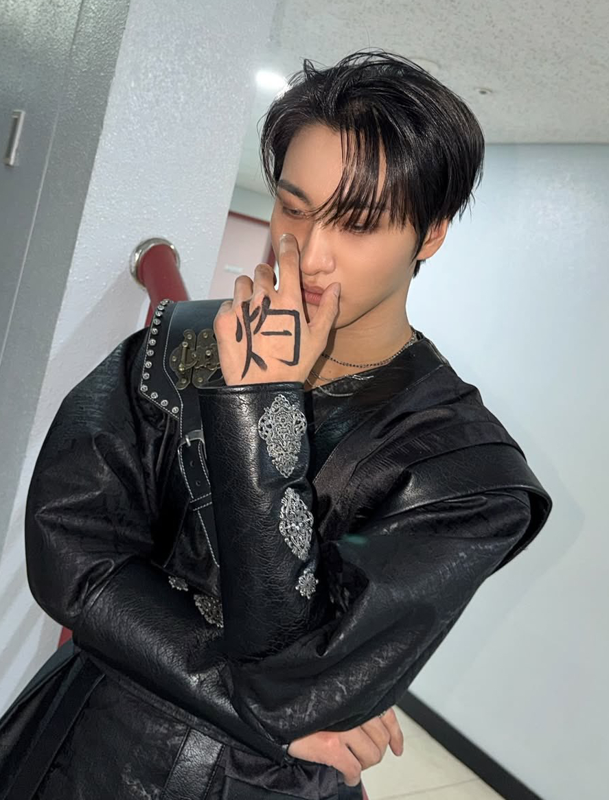 Recent activity shot of Seonghwa (ATEEZ)