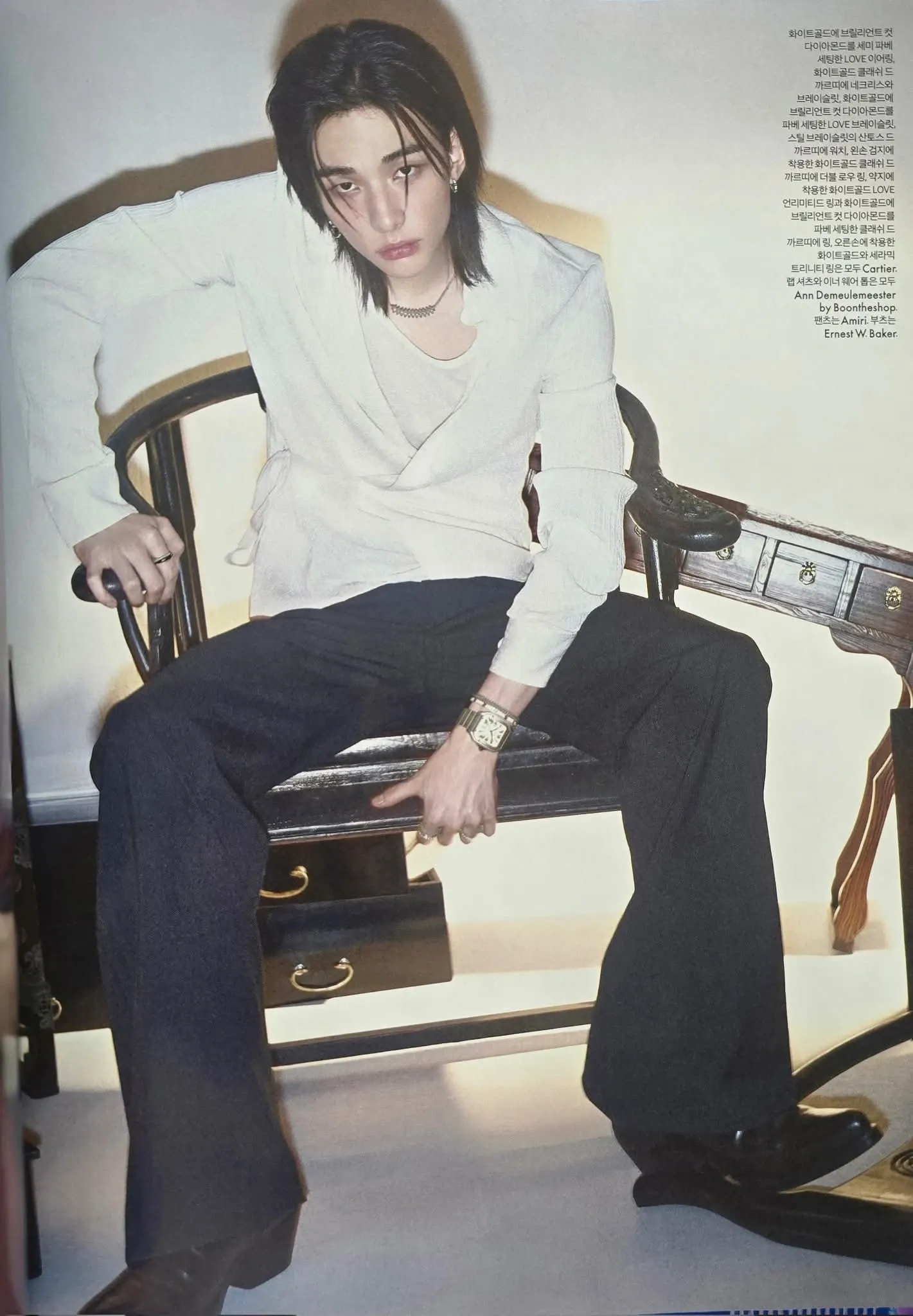 Latest photo of Hyunjin (Stray Kids)