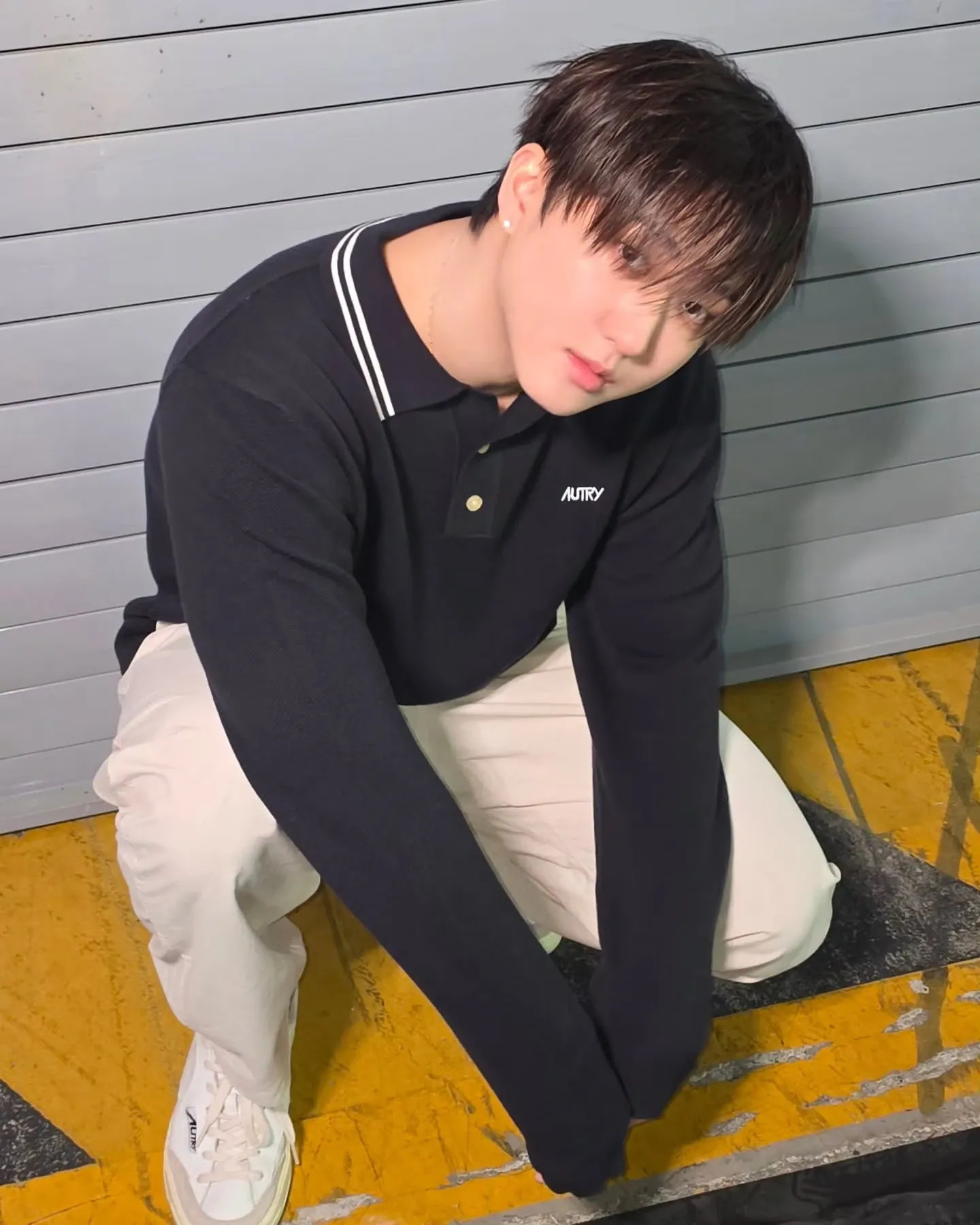 A moment captured by Changbin (Stray Kids)'s fan