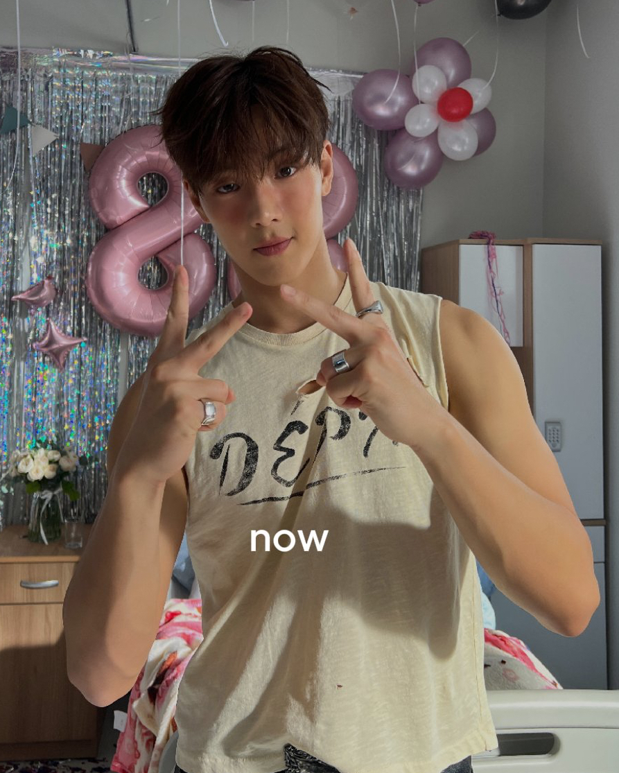 Recent activity shot of Shownu (MONSTA X)