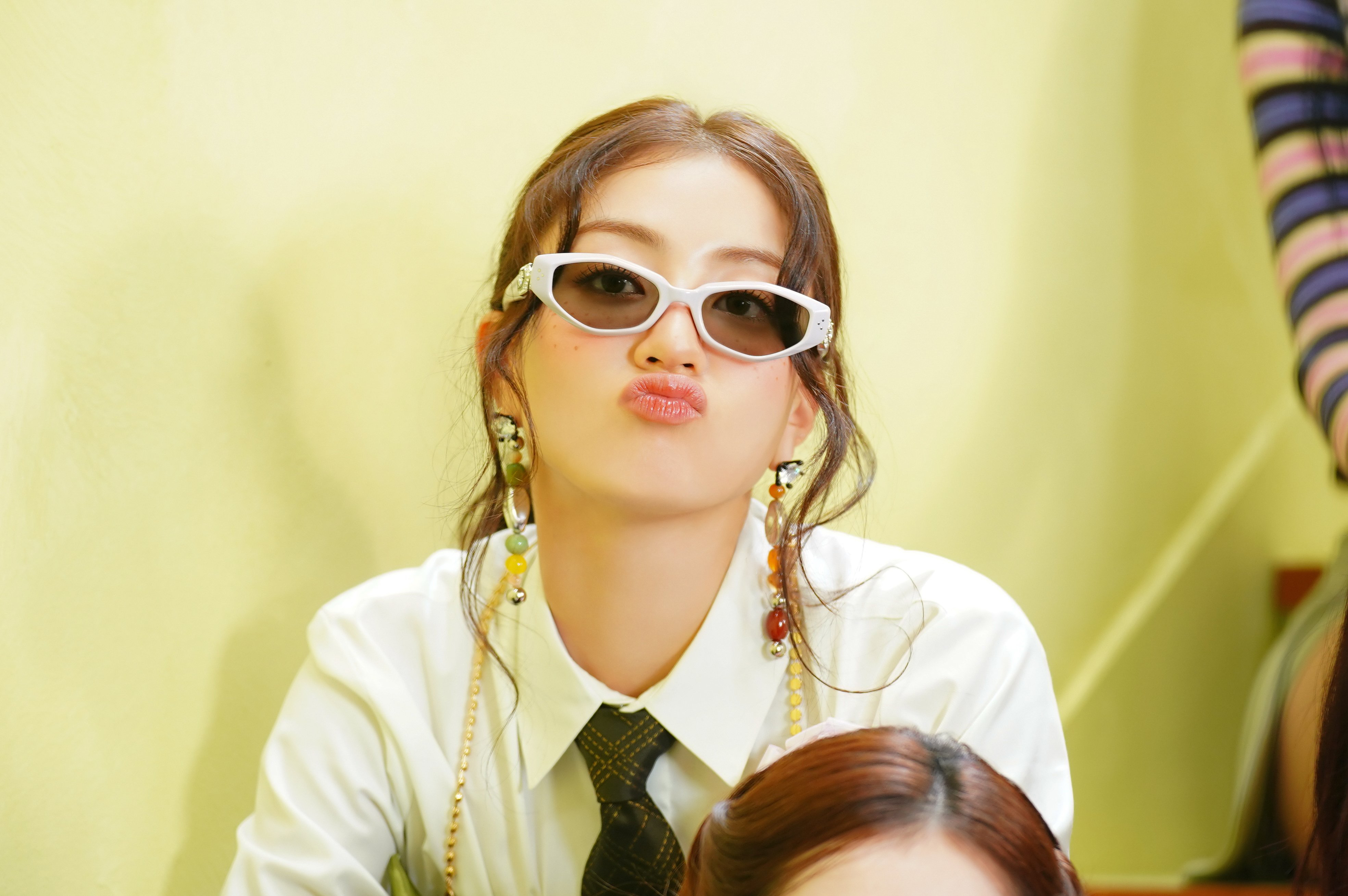 Recent activity shot of Jihyo (TWICE)