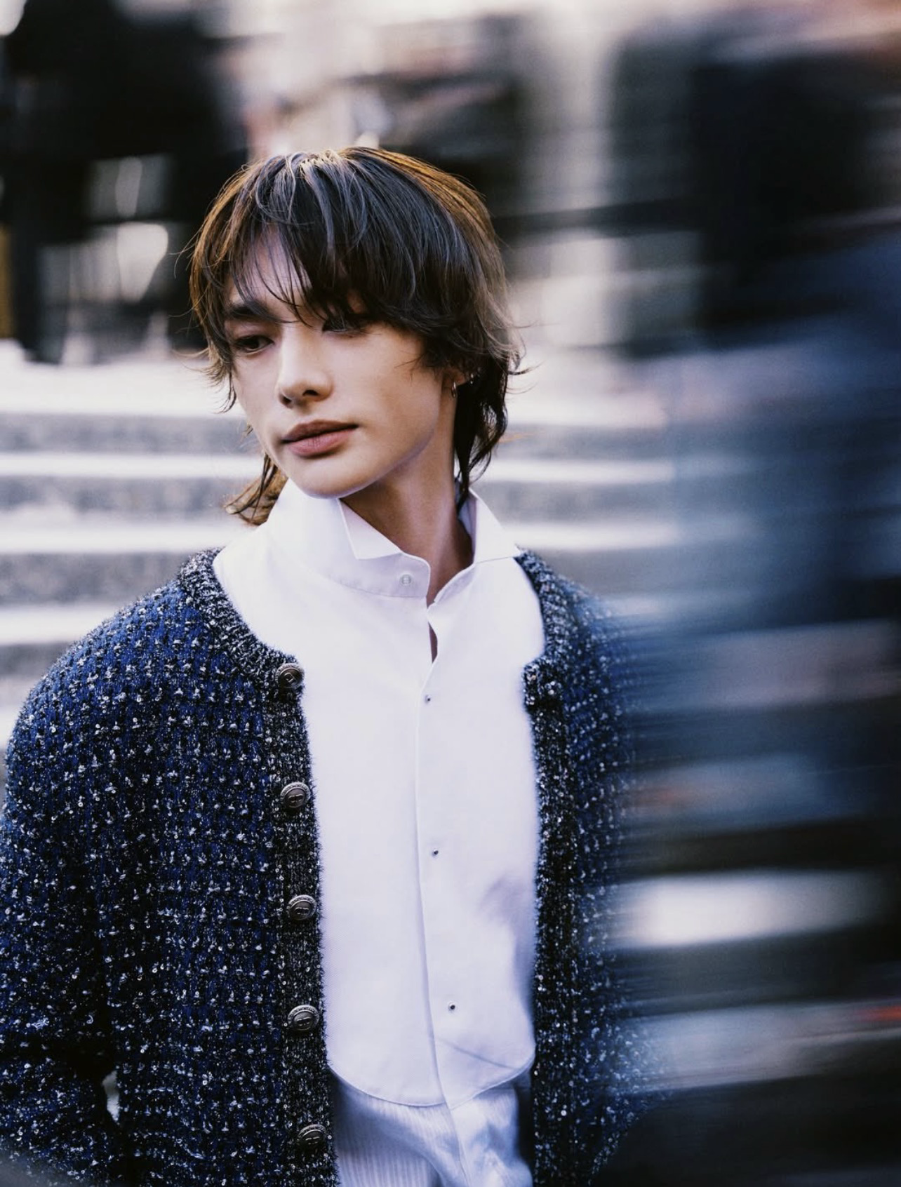 A moment captured by Hyunjin (Stray Kids)'s fan