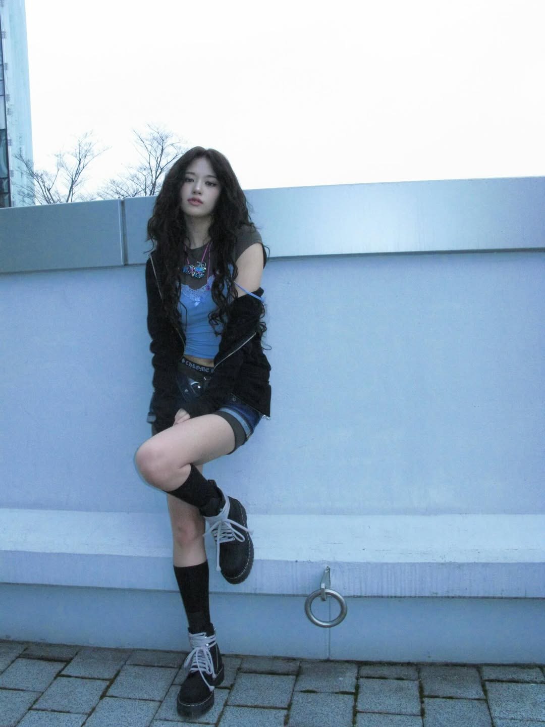 Behind-the-scenes cut of An Yujin (IVE)