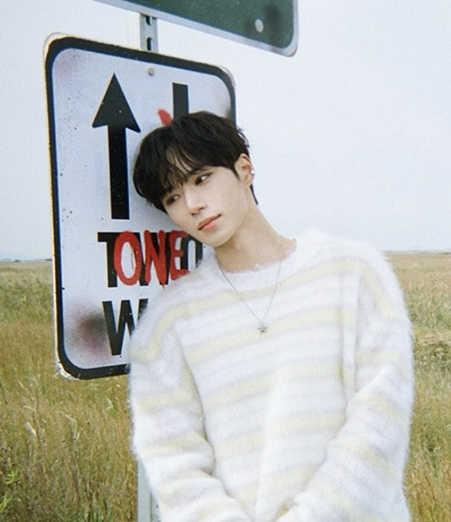 Behind-the-scenes cut of Kim Junseo (ALPHA DRIVE ONE)