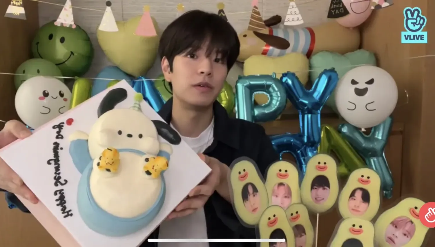 Recent activity shot of Seungmin (Stray Kids)