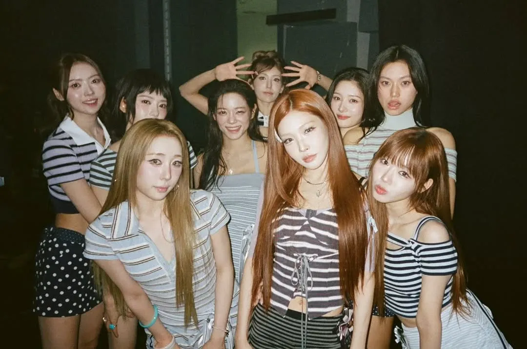 Recent activity shot of I.O.I