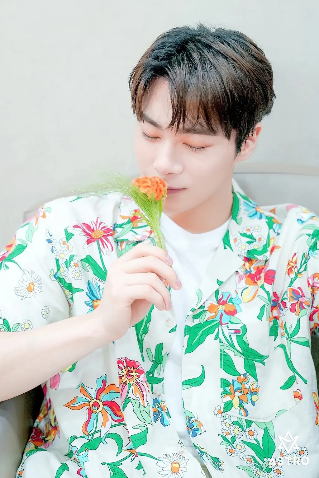 A moment captured by Moonbin (ASTRO)'s fan