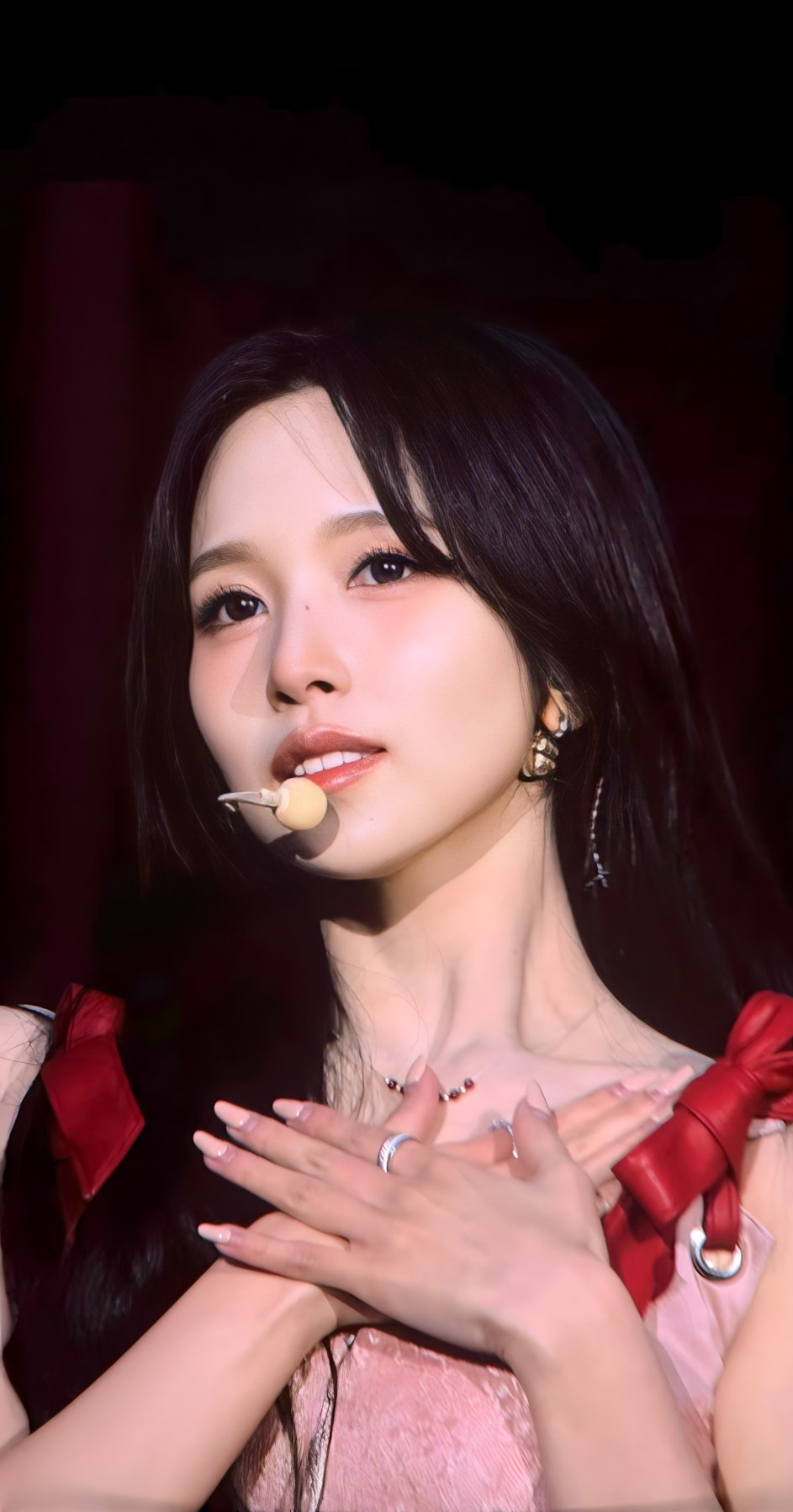 Mina (TWICE)粉絲拍下的瞬間