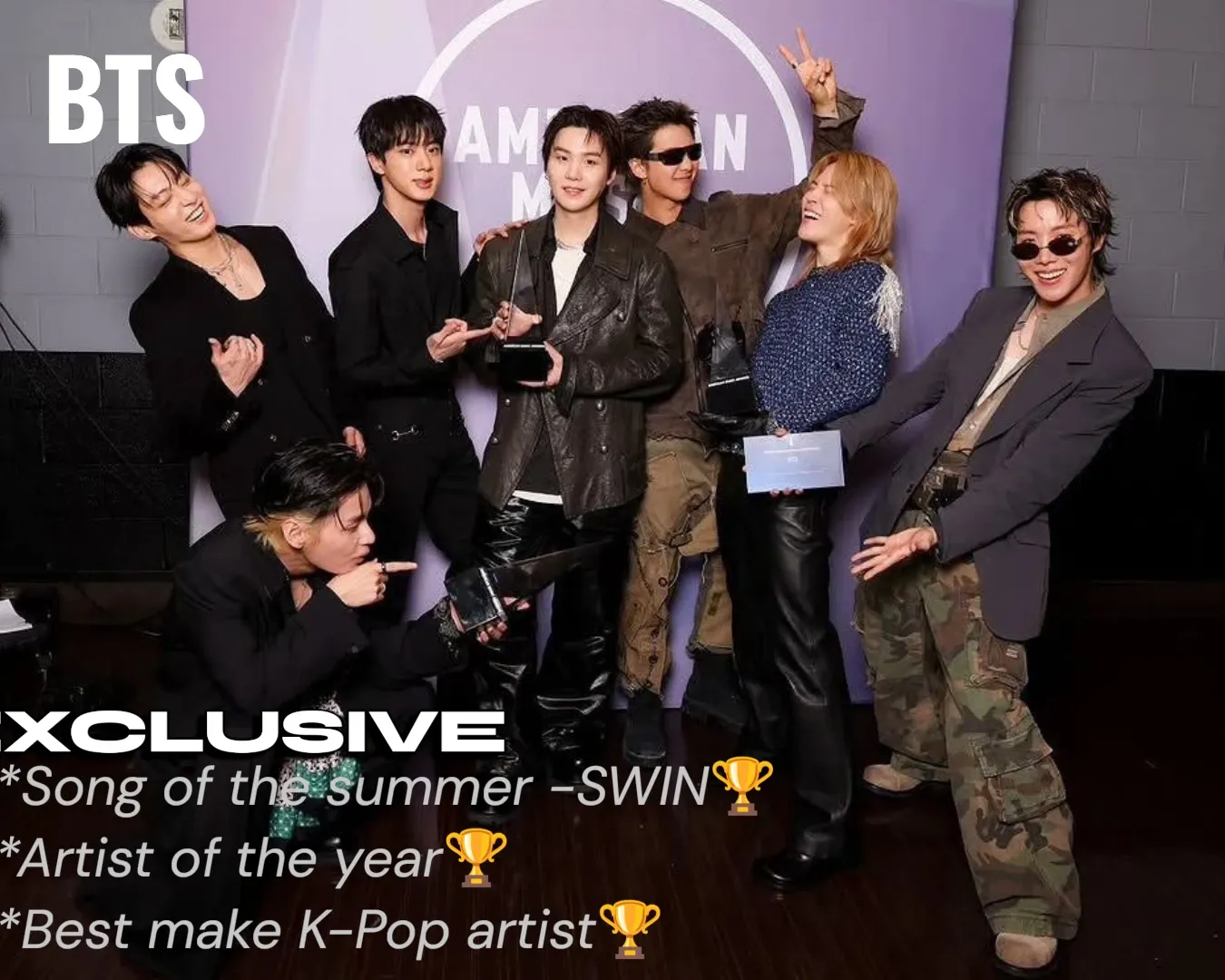 A moment captured by BTS's fan
