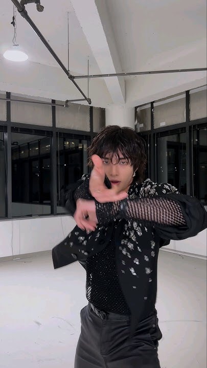 A moment captured by Stray Kids's fan