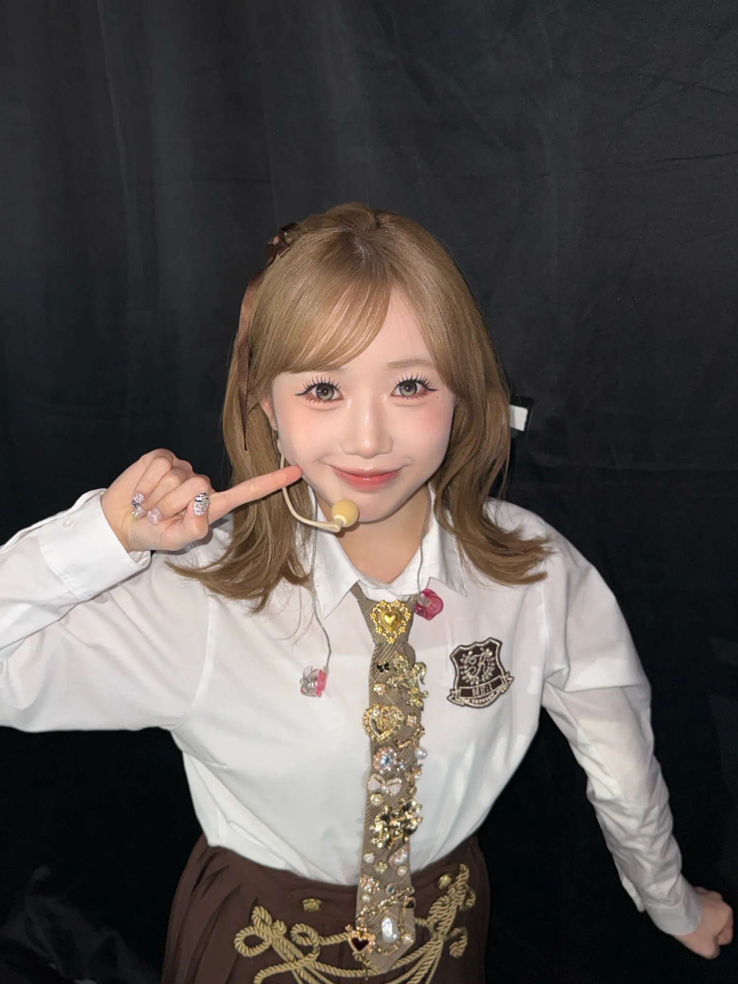 Recent activity shot of Shimizu Keiko (ME:I)