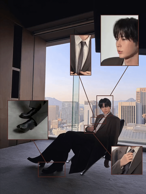 Recent activity shot of Sung Hanbin (ZEROBASEONE)