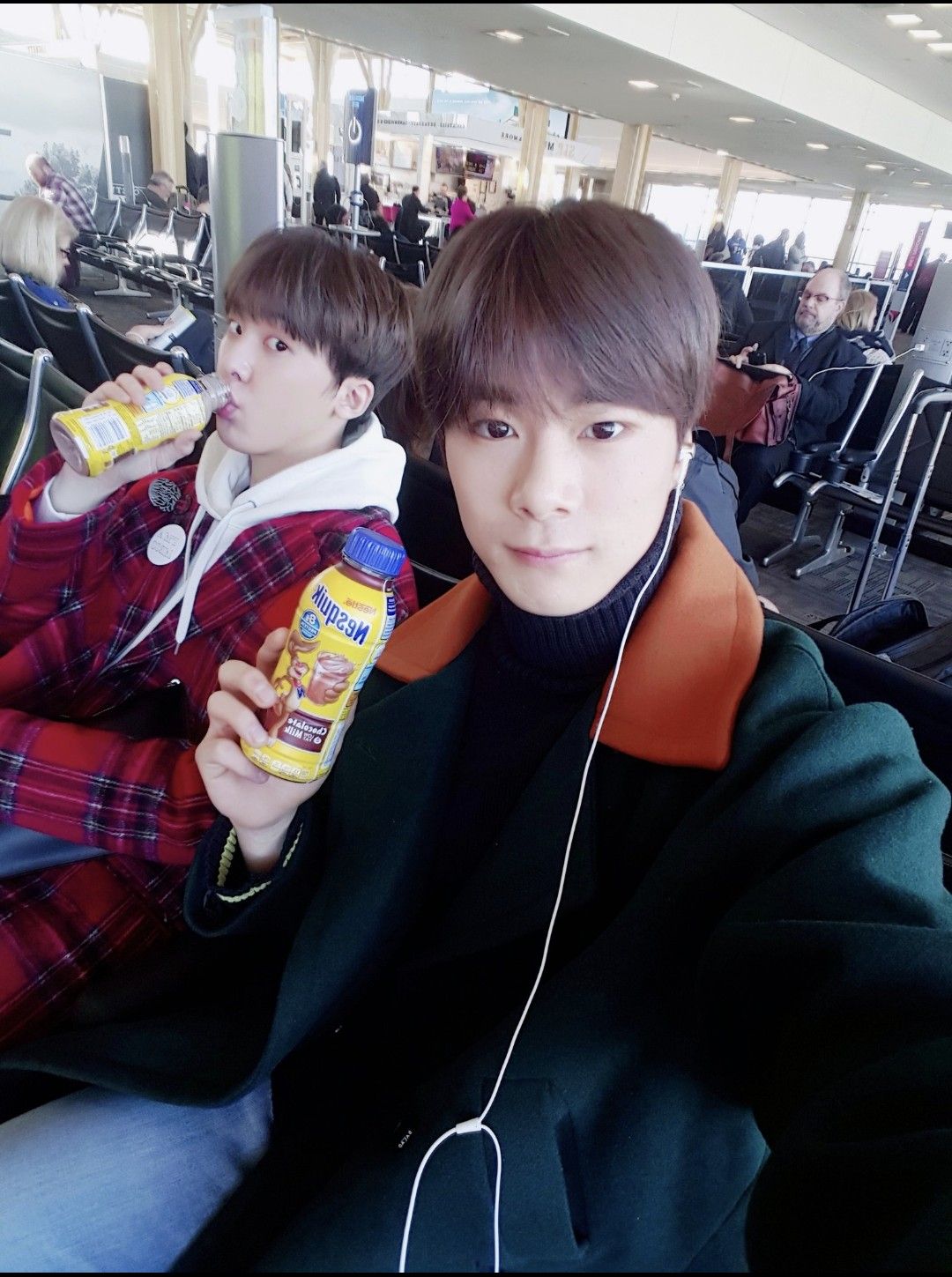 Recent activity shot of Moonbin (ASTRO)