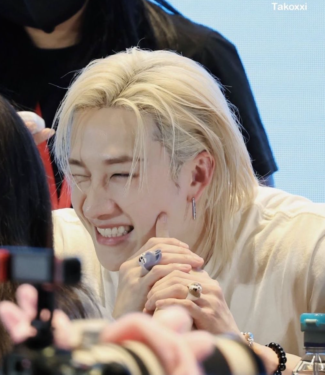 Recent activity shot of Bang Chan (Stray Kids)