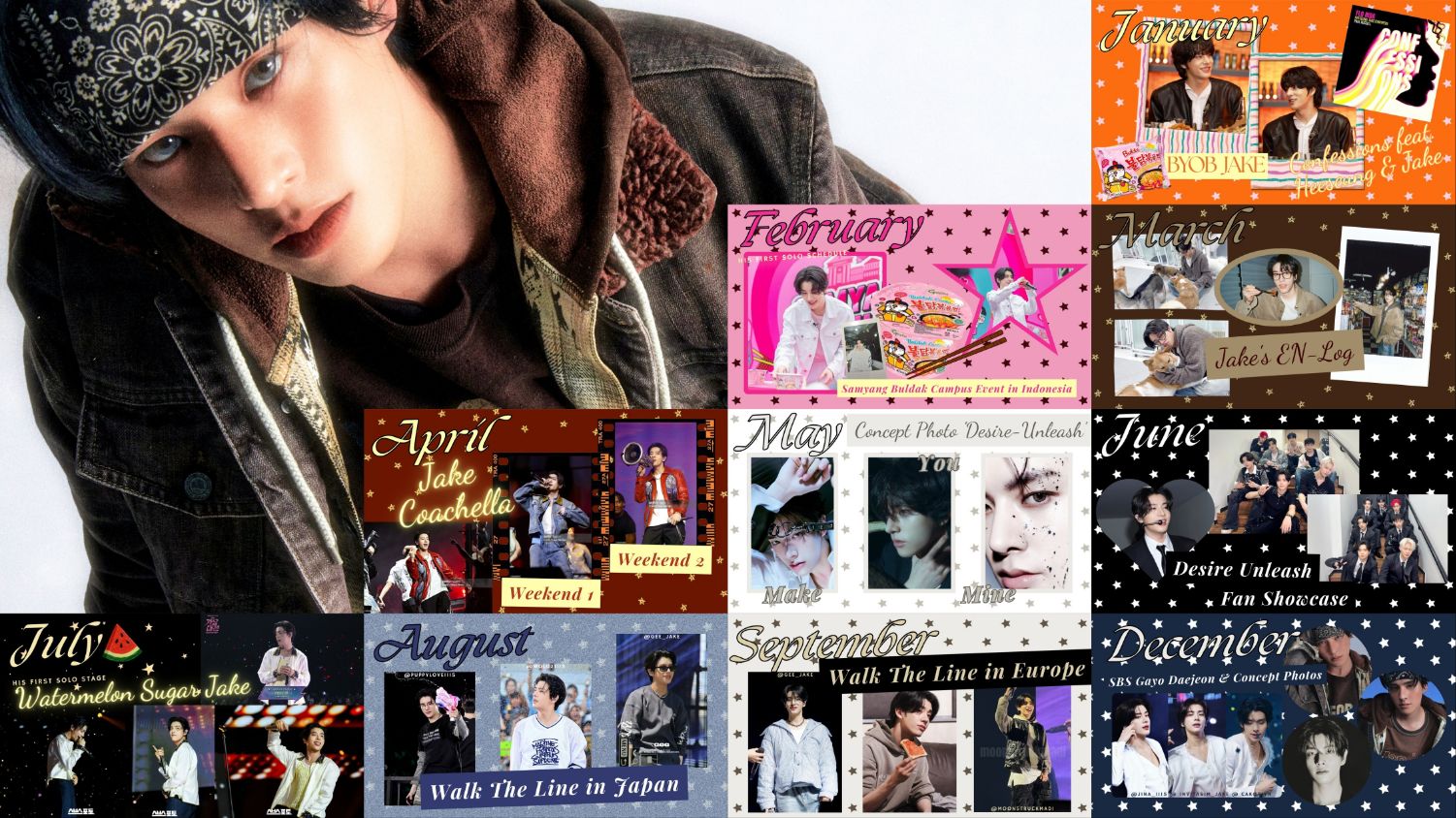 Behind-the-scenes cut of Jake (ENHYPEN)