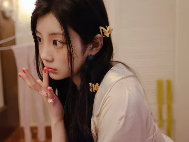 Recent activity shot of Wonhee (ILLIT)