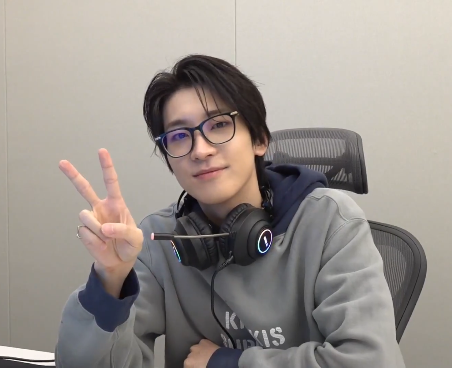 A moment captured by Wonwoo (SEVENTEEN)'s fan