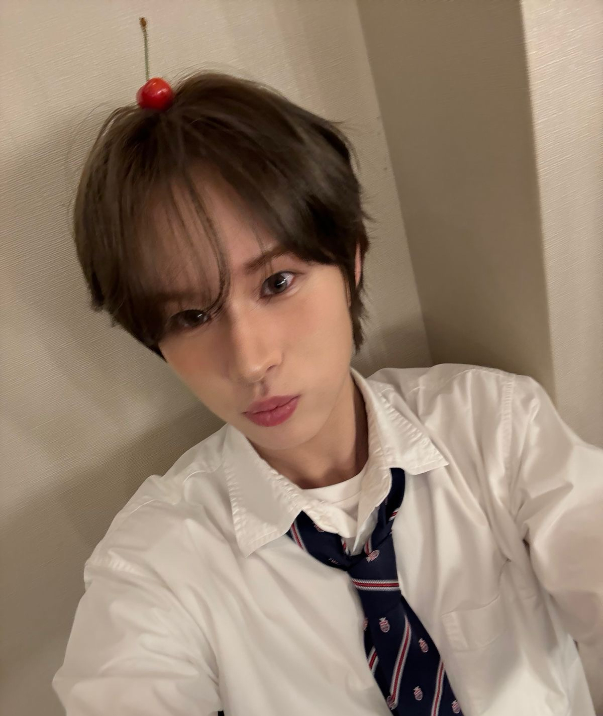 Recent activity shot of Kyungmin (TWS)