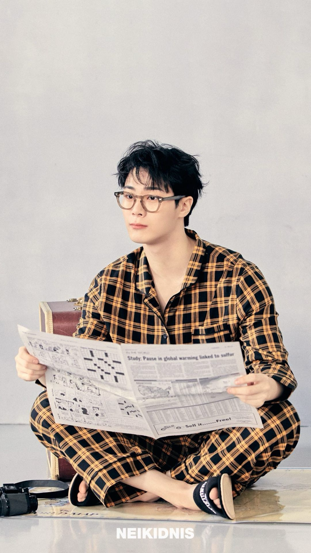 Recent activity shot of Moonbin (ASTRO)