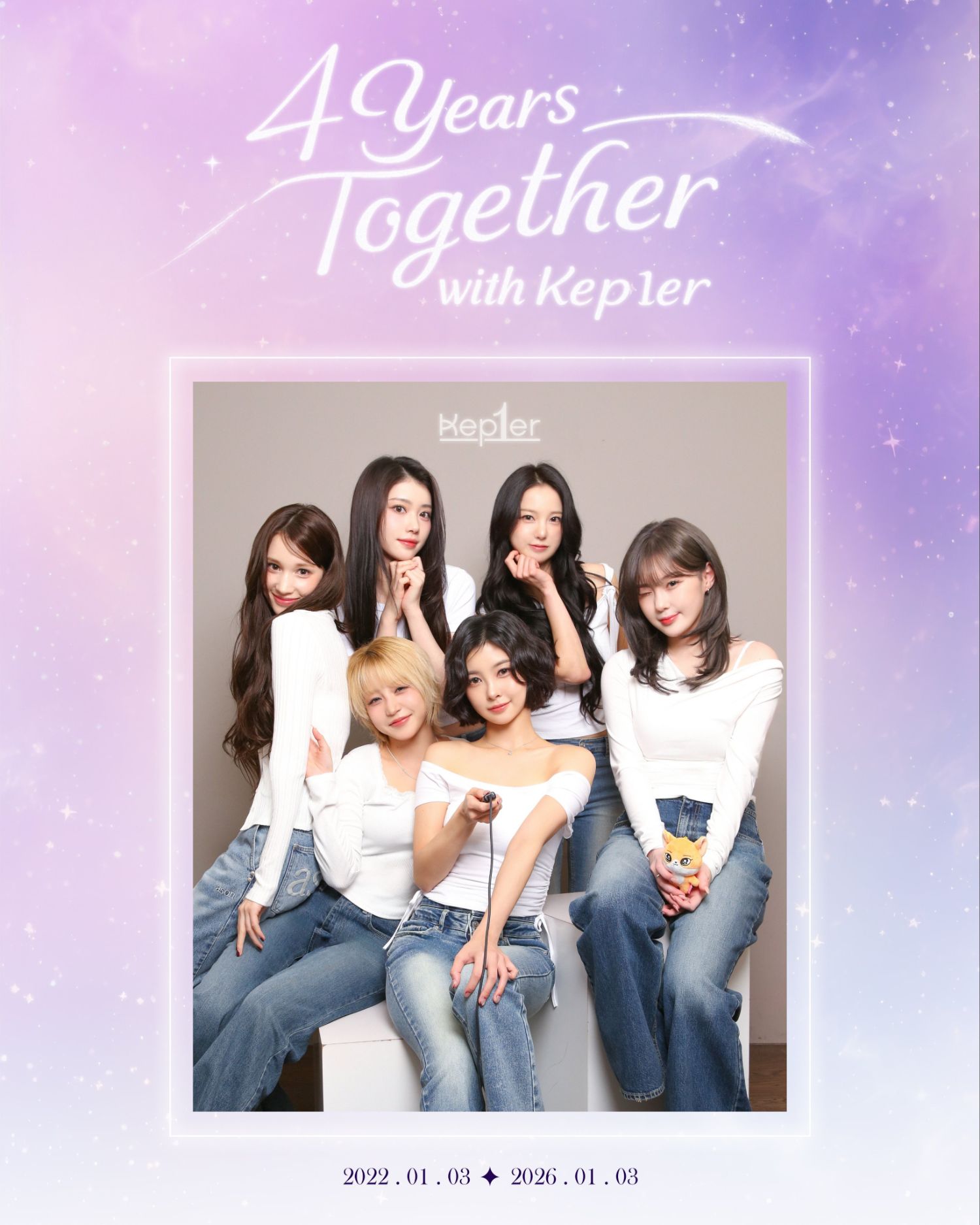 A moment captured by Kep1er's fan