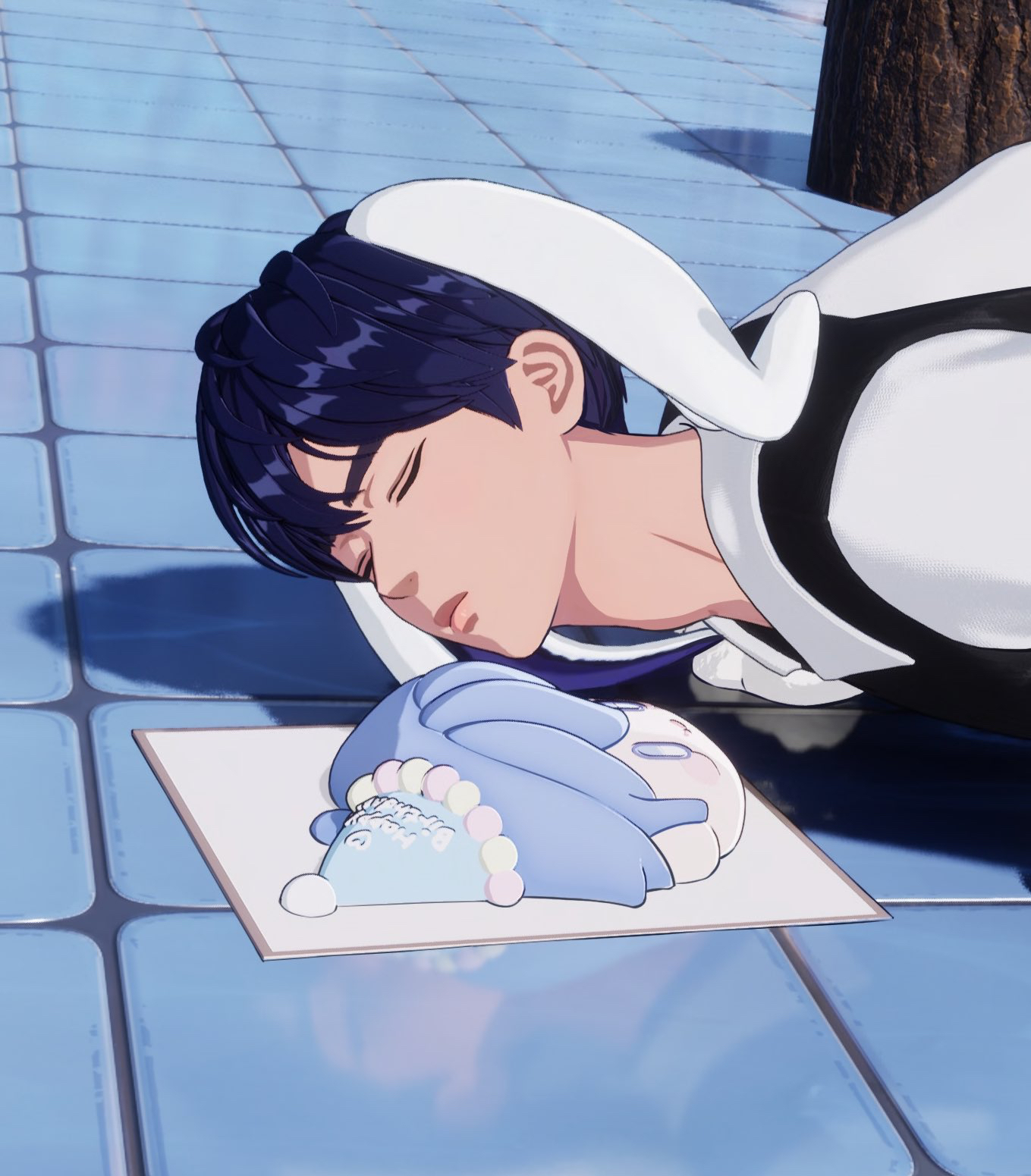 A moment captured by Yejun (PLAVE)'s fan