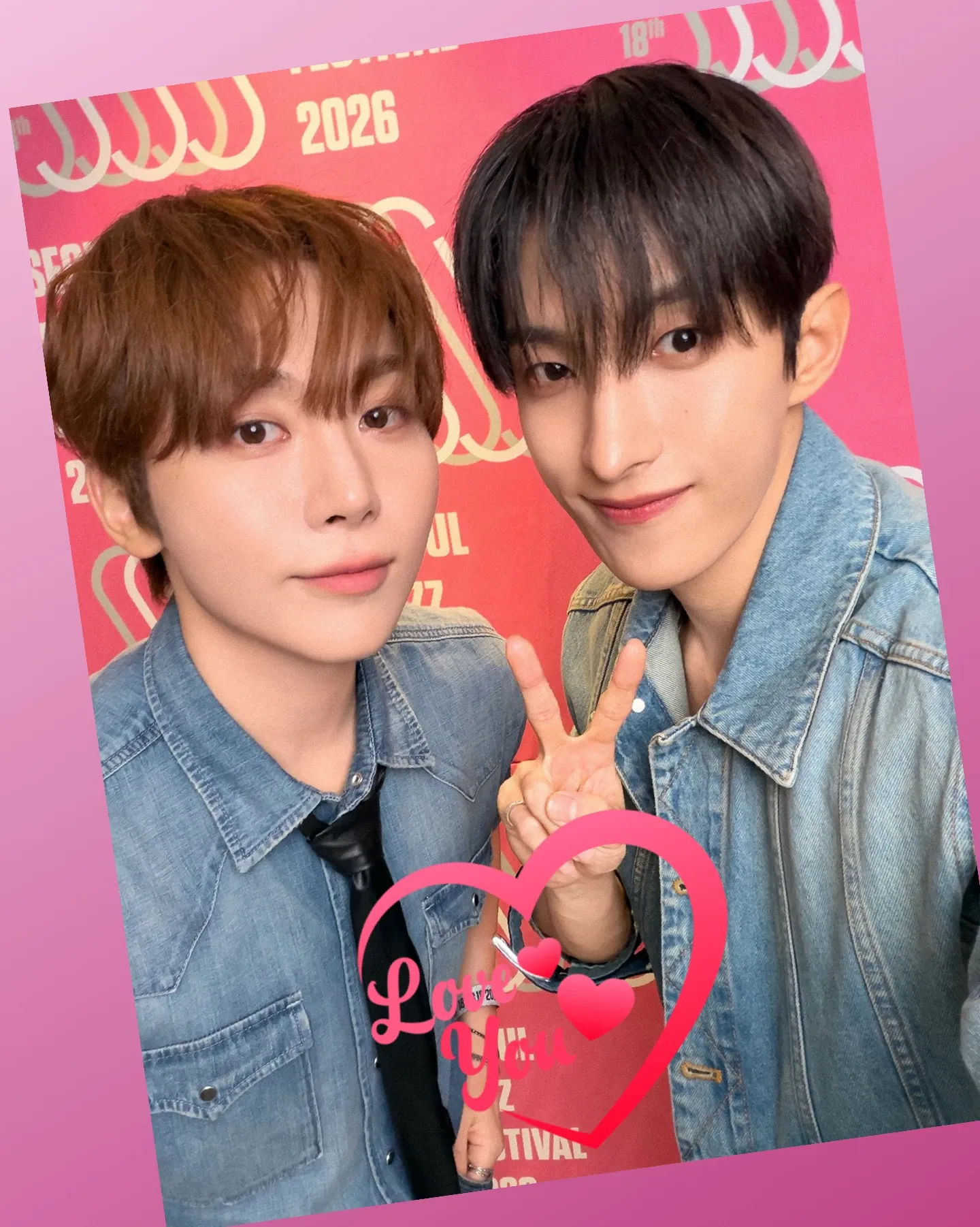 A moment captured by DK (SEVENTEEN)'s fan