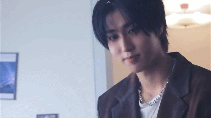 Recent activity shot of HAN (Stray Kids)