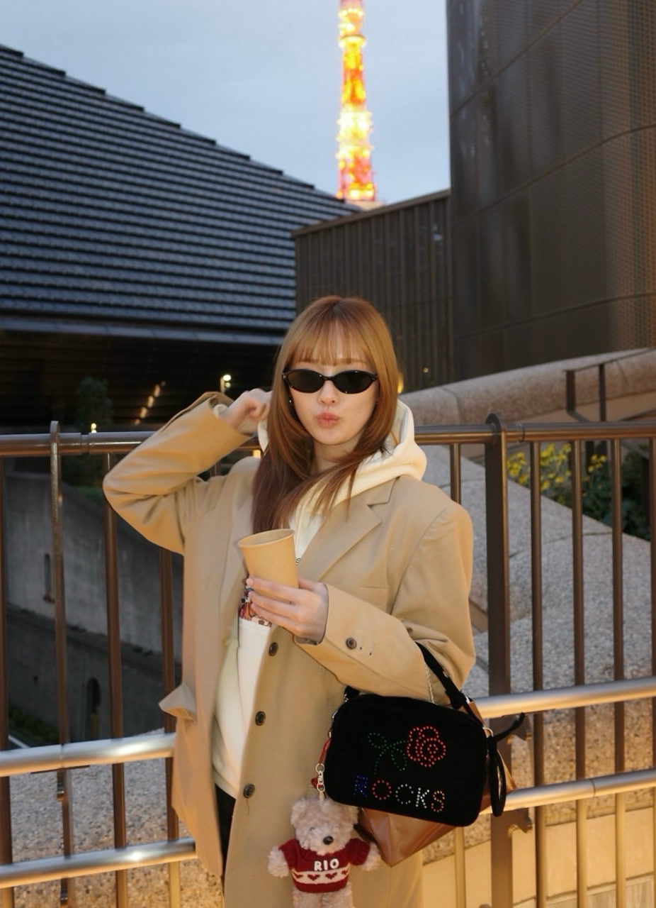 Recent activity shot of Rio (NiziU)