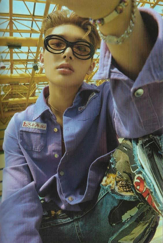 A moment captured by Mingi (ATEEZ)'s fan