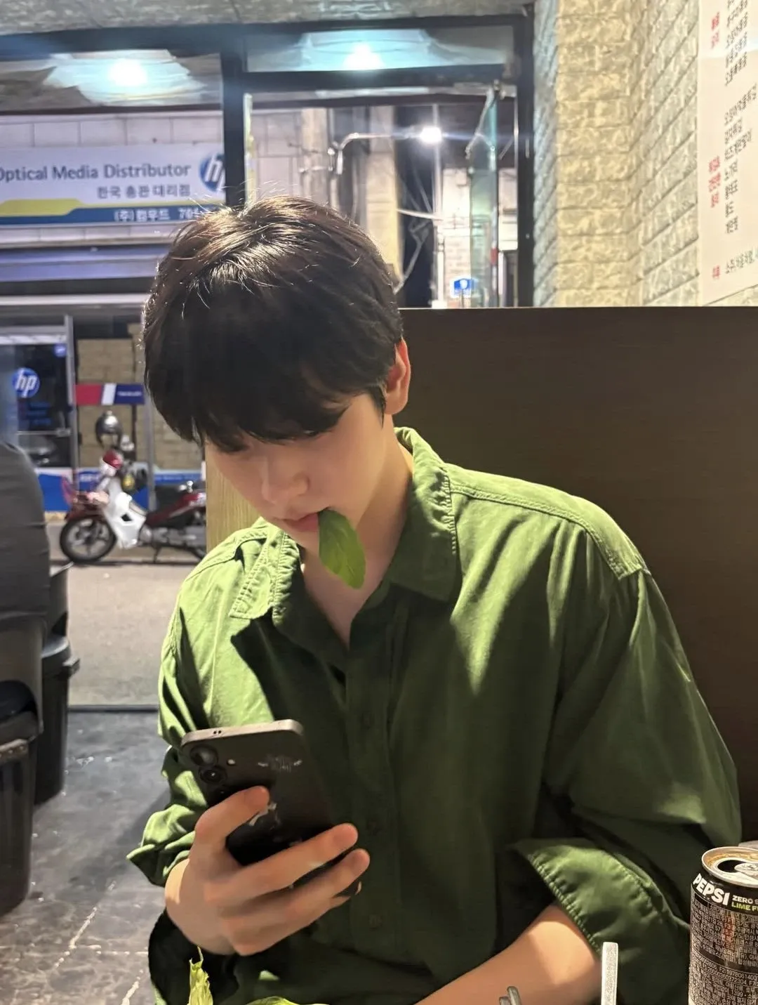 Recent activity shot of Soobin (TOMORROW X TOGETHER)